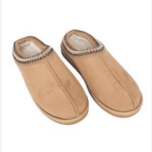 Kooba Women's Faux Suede Faux Fur Slippers Large